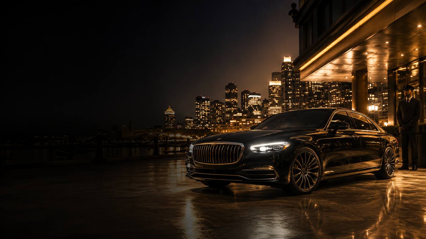 Premium Sedans for Logan Black Car Boston chauffeur service
