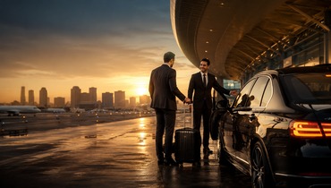 Mini Coach for Logan Black Car Boston chauffeur service